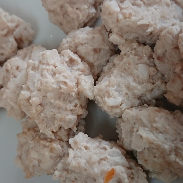 離乳食完了期 鶏蓮根団子 レシピ 作り方 By ぱちくりさん 楽天レシピ 離乳食完了期 鶏蓮根団子 レシピ 作り方 By ぱちくりさん 楽天レシピ